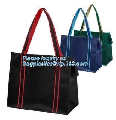 Promotional pp laminated custom printed recycled eco tnt grocery non woven bag, Cheap price handbag non-woven shopping b