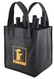 Custom Promotional wine shopping tote fabric polypropylene laminated non woven bag, Manufacturer of pp lamination non wo