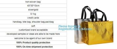 New Design Custom Sublimation Printing Rpet Non Woven Bags, Eco Shopping Pp Laminated Non Woven Bags, rpet bag, rpet sac