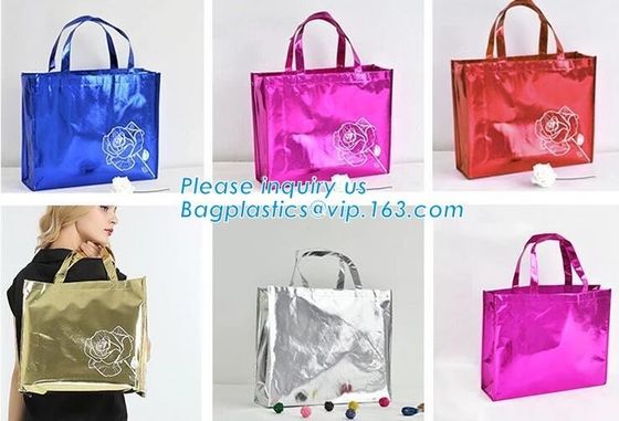 100% biodegradable laminated non woven bag non-woven shopping bag non woven fabric carry bag, Laminated Polypropylene pp