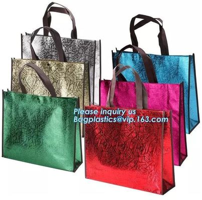 Promotional Cheap Customized Foldable Eco Fabric Tote Non-woven Shopping Bag, Recyclable PP Non Woven Bags, bagplastics