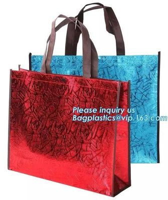 Promotional Cheap Customized Foldable Eco Fabric Tote Non-woven Shopping Bag, Recyclable PP Non Woven Bags, bagplastics