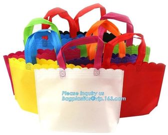 High quality Promotional custom shopping non woven bag with print logo，noncoloring pp non woven bag with crayon,bagease