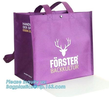 Cheap price recyclable p-p grocery tote shopping non woven bags, Promotional Custom LOGO Printed Gift Tote Shopping Non