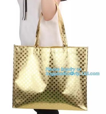 Custom wholesale ultrasonic heat sealed non woven tote bag,full-auto machine made non woven bag for shopping, bagease