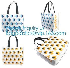 Promotional Custom Sublimation Recyclable Fabric Carry Non Woven Bag,Folding Reusable Non-woven Shopping Bag, Bagease