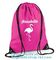 Polyester fabric drawstring bag /advertising pull rope backpack cloth bag /nylon shoulder pocket customization BAGEASE