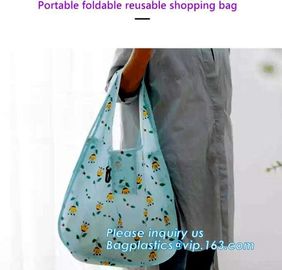 Factory Direct eco foldable fashion promotional polyester shopping bag,Eco-friendly Cheap Durable Foldable reusable poly