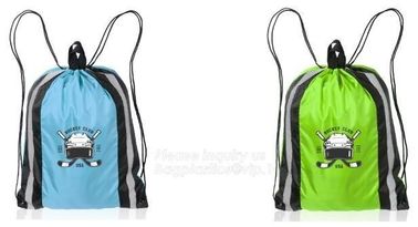 promotional Gym drawstring backpack tip quality polyester, backpack,sport resistant backpack bag,string closure shoe bag