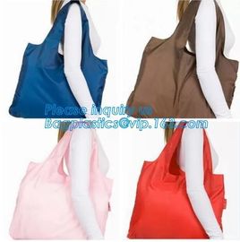 Eco-Friendly Reusable Polyester Foldable Shopping Bag,Custom Gift Promotional 210D 420D Polyester 190T Nylon Small Draws