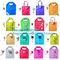 Wholesale Cheap price small fashion colourful customized logo waterproof polyester nylon drawstring Backpack bag,Sport