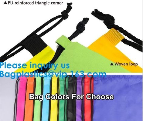 Custom Drawstring Bag/ Promotional drawstring backpack/Polyester Drawstring Bag,Custom 190T 210T 210d polyester backpack