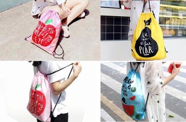 Custom Gift Promotional 210D 420D Polyester 190T Nylon Small Drawstring Bag,Promotional Heavy Duty 190T Nylon Polyester