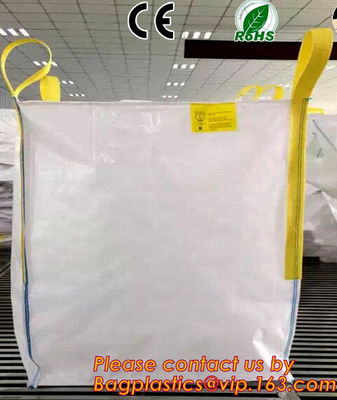 pp fibc 1000kg big bag for cement shandong ton bag for sand, building material, big bag PP bulk bag/FIBC bag/ supersack