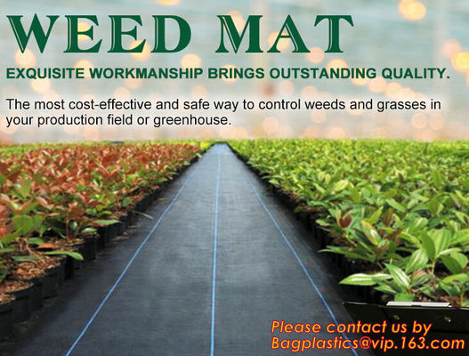 PP woven weed mat,ground cover, black fabric,weed barrier for agriculture, weed killer fabric, agricultural anti weed ma