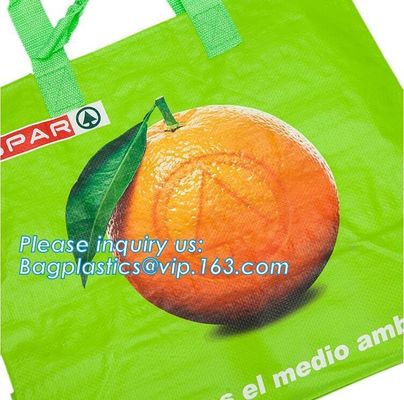 Wholesale Custom Printed Eco Friendly Recycle Reusable PP Laminated Non Woven Tote Shopping Bags,Reusable Recyclable Lam