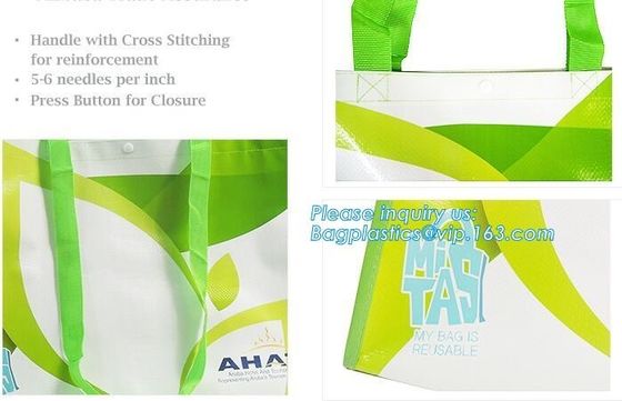 custom logo recycle plastic pp woven shopping tote carry bag,Customize cheap non woven vest shopping bags/disposable pp