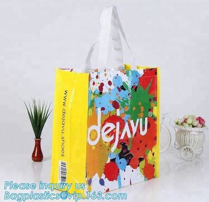 Wholesale custom logo eco-friendly shopping bag recyclable shopping bag pp woven shopping bags,Promotion PP Woven Lamina