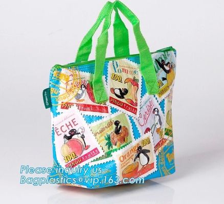 pp woven fabric bags, pp woven cooler bag, customized polyester material, non woven, oem silk screen printing, heat tran