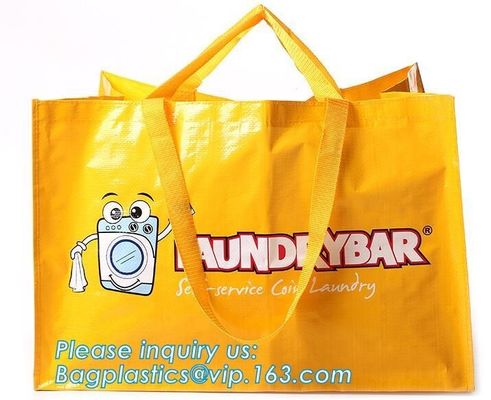 customized misprint polypropylene woven bags/woven shopping bag ,Extra Large Strong Durable Laminated Waterproof PP Wove