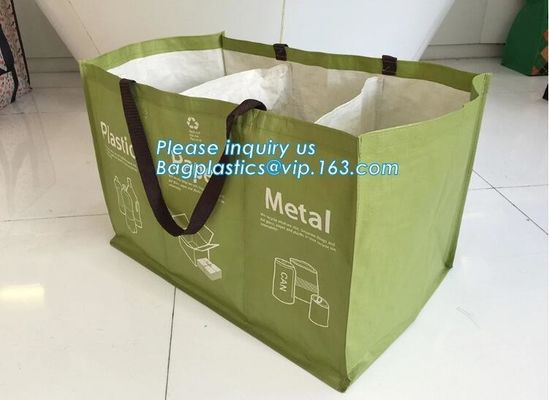 Christmas promotion customized laminated pp woven shopping bag,Customized logo laminated pp woven shopping bag, bagease