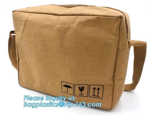 tyvek paper bag with zipper, Waterproof Dupont Paper Reusable Tyvek Foldable Shopping Bag, Tear Resistance Recycle Custo