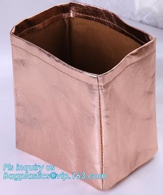 washable tyvek craft paper bag for plant pot, High Quality Luxury Tyvek Dupont Washable Paper Bags, eco friendly washabl