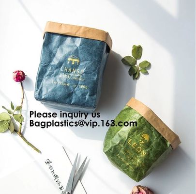 DuPont Paper Bags Shopping Bag,Custom LOGO Tyvek Washable Tearproof Paper Tote Shopping Bag, Bagease, Bagplastics, Pak