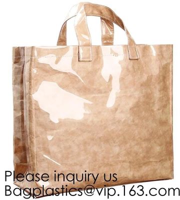 Tyvek Reversible Reusable Shopping Tote Beach Pool Travel Bag Ultra Soft FOLDABLE Material,Reusable Grocery Bag, Easily