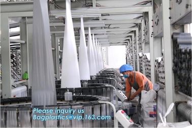 cheap pp plastic bag woven polypropylene fabric in roll,White yellow red pp woven fabric in roll bag packing, bagplastic