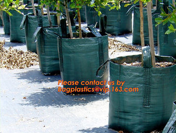 Plastic Garden Large Tip Bag,Self-standing Tip Sacks Make Yard Clean-up Easy,PP woven Garden Leaf Bag,Garden Sack, packs