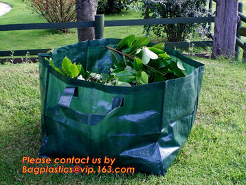 Sand building garbage packing polypropylene pp woven garden sacks bags,Heavy Duty Reusable Garden Waste PP Woven Garden