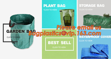 garbage Pop Up Garden Leaf Collector Bag,grow bags,gardening bags sacks,plastic grow bags ,pop up garden waste sack