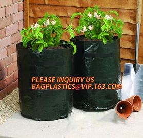 Garden grow bag potato grow bag murphy bag PE fabric,40 / 50 / 100 / 200/300gallon durable heavy duty potato grow bag