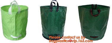 200L Foldable leaf bag garden waste bag reciclyng garden leaf bags with wheels,Reusable Pop-up Garden Bag Leaf Container