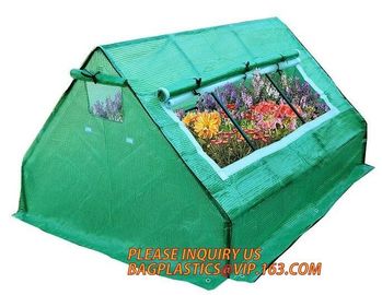 Polycarbonate strong garden greenhouse double-door green house,NEW WALK IN GREENHOUSE GARDENING SEEDS PROPOGATING 143cm*