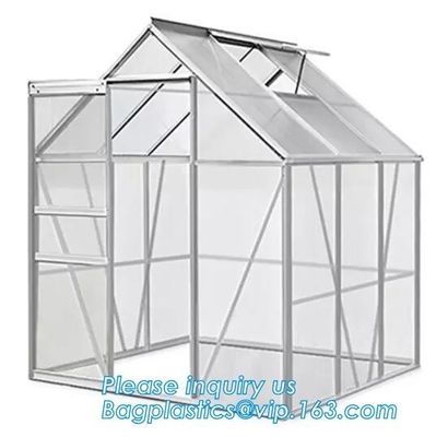 Net Garden Tomato Planting Greenhouse Outdoor Balcony Green House,Horticultural 200 Micron 3 Layer Plastic Film Green Ho