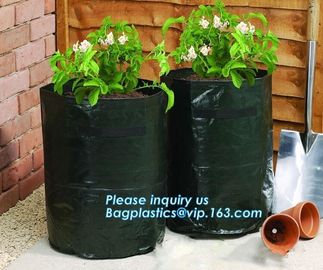 Nine pockets cheap vegetable grow planter bag,china manufacture riptop waterproof nursery bag,planting potato grow bag