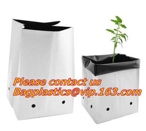 black plastic growing nursery bags,plastic flower pots,black plastic growing bag poly nursery bags,5gallon Plastic nurse