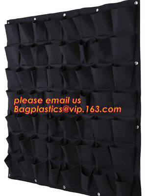 Eco friendly Wall Vertical Hanging Garden Planting Bag Greening Outdoor Planter Pot,elt wall hanging Vertical Garden pla