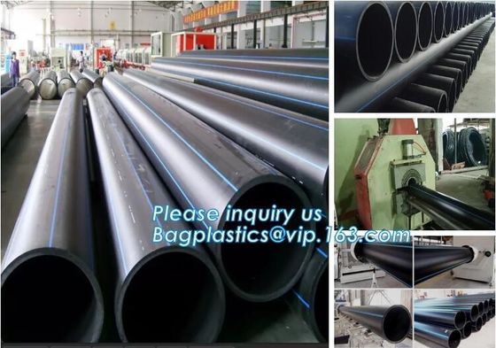 HDPE WATER SUPPLY PIPE,PE PIPE,BLACK PIPE,WHITE PIPE,20mm to 1000mm hdpe pipe for water supply and irrigation,Plastic Pi