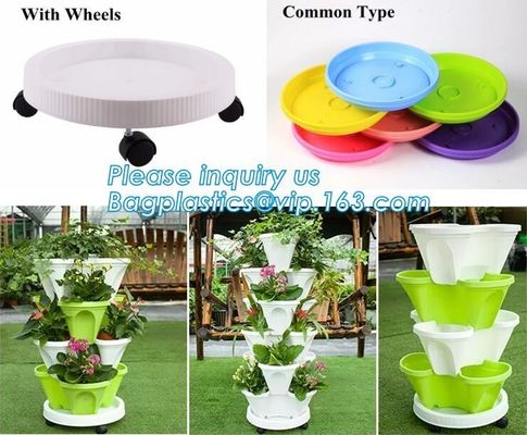 Stackable Stack Garden Planter Herb tomota pot Flower Pots Indoor Outdoor,Garden Home Indoor Goods Planters,Plant Flower