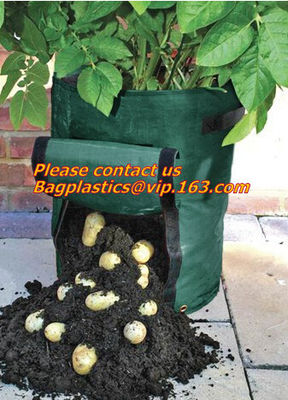 Waterproof, Garden, Patio Plant, Flower, Grow Bags, 8 Pockets, Pouch, Hanging Planter