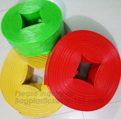 Pvc Spiral Flexible Layflat Hose,High Flexibility Pvc Flexible Water Layflat Hose,Fiber Spring Layflat Hose, bagease pac