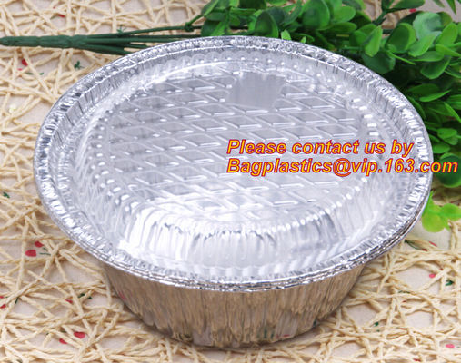 disposable food packaging aluminum foil container, tray, box Customised food Aluminum Foil, bakery box, bakery container