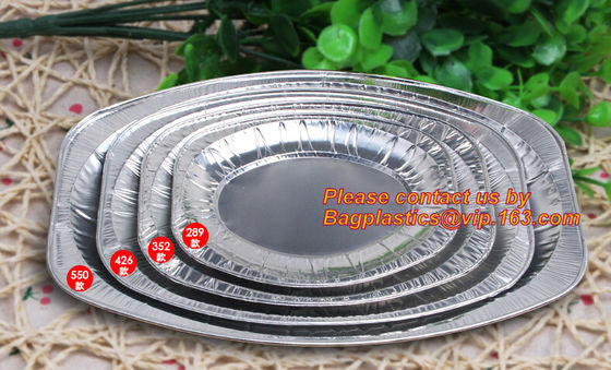 extra-large disposable rectangle aluminium foil deli tray food foil container for takeaway food foil containers with lid