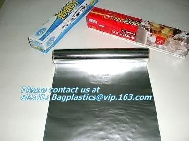 good quality household aluminium foil rolls and wrapping paper, perforated aluminum foil insulation roll