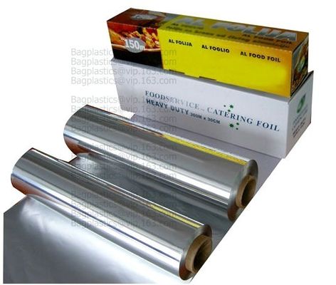 Safe and factory price aluminium foil roll for food packaging, Household Aluminum Foil Roll For Diary Packing