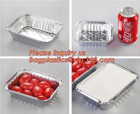 Takeaway box aluminium foil food container,Take Away 250ml ALUMINIUM FOIL CONTAINERS with LIDS,no-wrinkle baking alumini