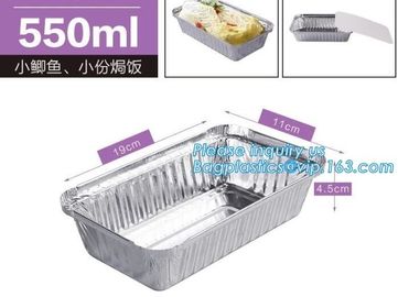 Disposable Square Aluminum Foil Bakery Cupcake Container/Bowl /Cup For Food Microwave Heating,bagese bagplastics package